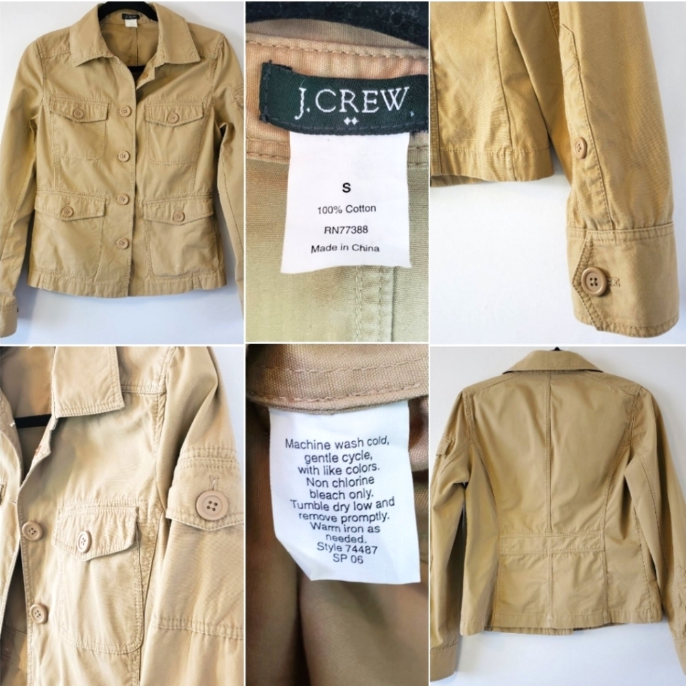 J. Crew Khaki Jacket
